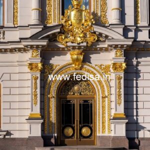 Luxury Hotel Exterior with Designer Facade No-5360