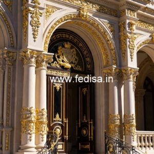 Luxury Resort Front Design with LED Lighting No-5382