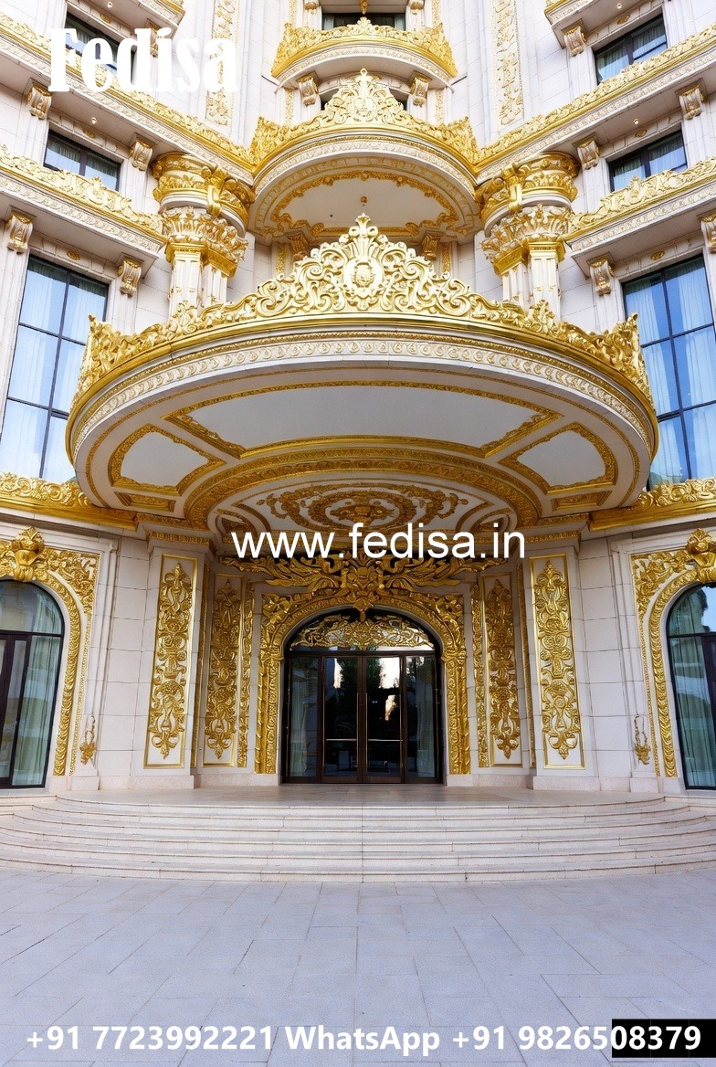 Modern Luxury Hotel Exterior with Elegant Lines No-5383