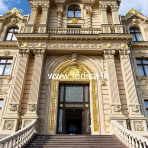 Luxury Hotel Entrance Gate Design Ideas for Grand Hospitality No-5401