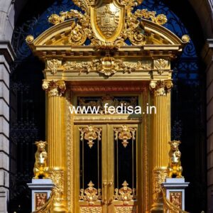 Stylish Hotel Front Gate Design for Luxury Hotels No-5405