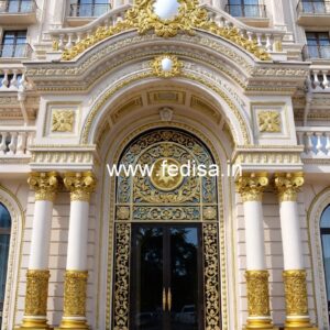 Grand Hotel Entry Gate Design with Modern Architecture No-5406