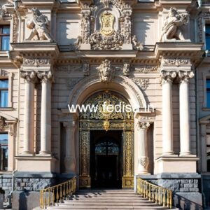 Premium Hotel Main Entrance Gate Design Ideas No-5408