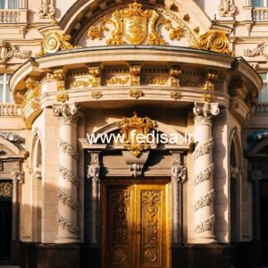Royal Hotel Gate Design for Five Star Hotels No-5409