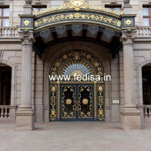 Hotel Main Gate Design with Elegant Lighting No-5414