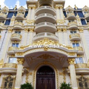 Decorative Hotel Gate Design for Modern Buildings No-5417