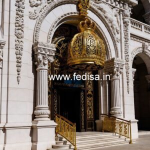Hotel Entry Gate Design with Premium Exterior Style No-5418