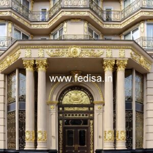 Modern Resort Gate Design for Hotel Entrances No-5420