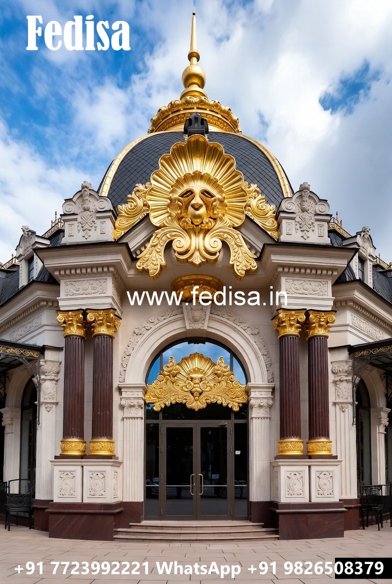 Hotel Entrance Gate Design with Contemporary Appeal No-5422