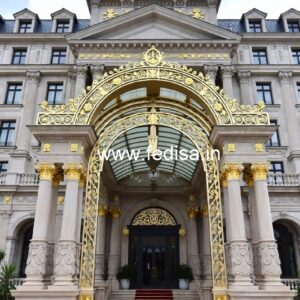 Luxury Hotel Exterior Gate Design Ideas No-5424
