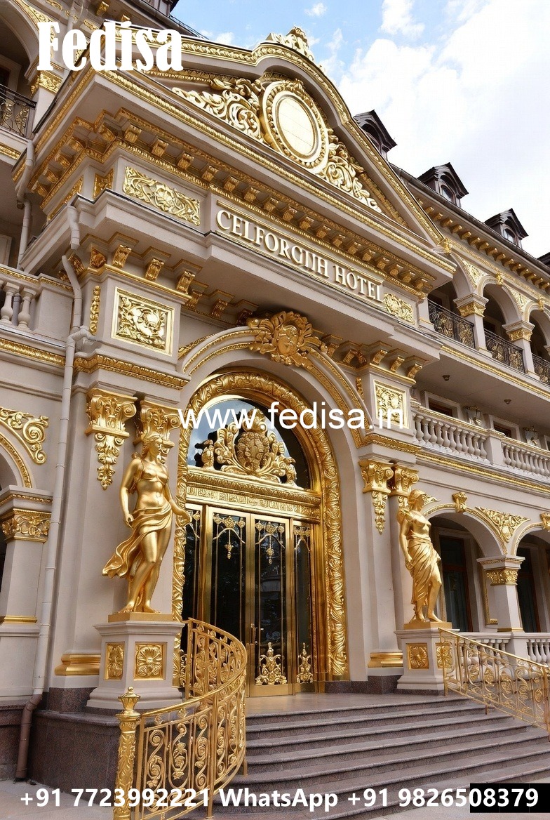 Grand Resort Entrance Gate Design with Lighting No-5427