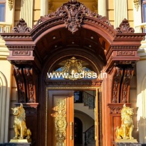 Hotel Entrance Gate Design with Royal Look No-5433