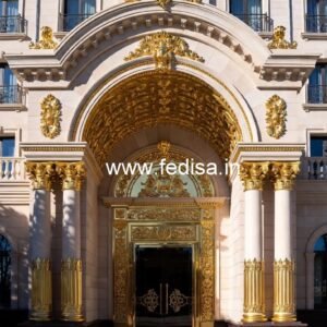Contemporary Hotel Entry Gate Design Trends No-5435