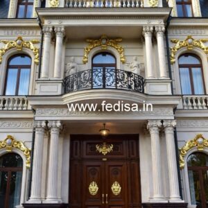 Luxury Hotel Main Gate Design with LED Lighting No-5443