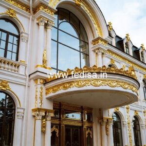 Hotel Front Entrance Design with Luxury Gate Style No-5450