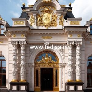 Premium Resort Entrance Gate Design for Luxury Hotels No-5473