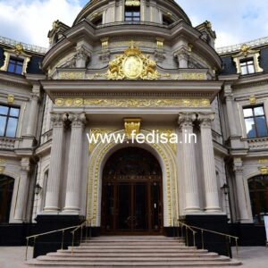 Hotel Main Entry Gate Design with Luxury Style No-5485