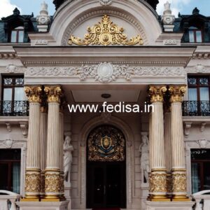 Grand Luxury Hotel Entrance Gate Design Inspiration No-5499