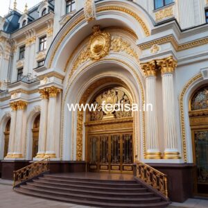 Grand Hotel Front Elevation Design Ideas No-5509