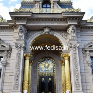Luxury Hotel Building Front Elevation Design No-5533