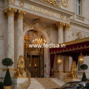 Premium Resort Hotel Front Elevation Inspiration No-5568
