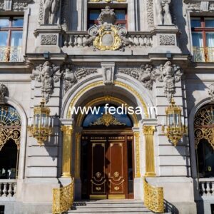 Hotel Elevation Design with Premium Entrance Style No-5584