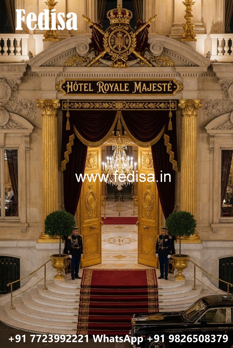 Stylish Hotel Exterior Architecture for Urban Hotels No-5585