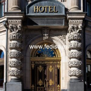 Luxury Hotel Exterior Design for Premium Hospitality No-5592