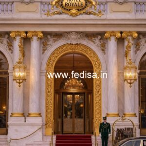 Elegant Hotel Exterior No-5680