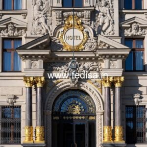 Hotel Exterior Glow No-5717