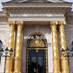 Modern Luxury Resort Front Elevation No-5826