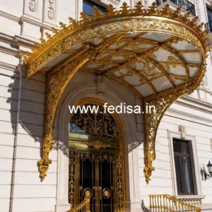Elegant Luxury Hotel Front View Design No-5853