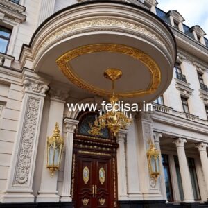 Luxury Hotel Main Entrance Elevation No-5859