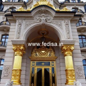 Luxury Hotel Front Facade Architecture No-5864