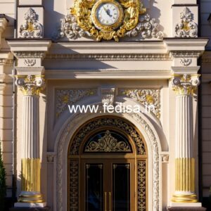 Luxury Hotel Exterior Design with Balcony No-5871