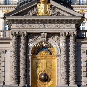 Premium Luxury Hotel Entrance Architecture No-5897