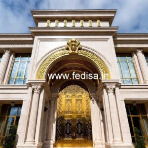 Elegant Luxury Exterior Design for Resorts No-5911