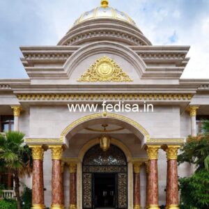 Luxury Hotel Elevation with Decorative Details No-5940