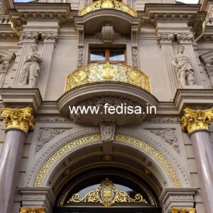 Luxury Hospitality Building Front Elevation No-5948