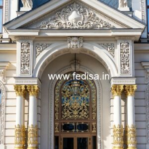 Luxury Hotel Exterior with Designer Facade No-5960