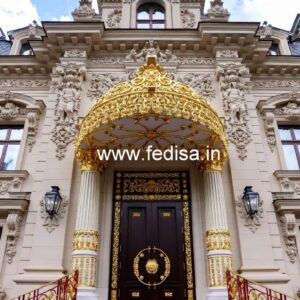 Elegant Luxury Hotel Front Facade Concepts No-5963