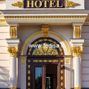 Grand Luxury Resort Front Design Inspiration No-5965