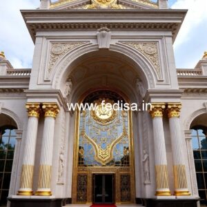 Luxury Hotel Exterior with Decorative Architecture No-5971