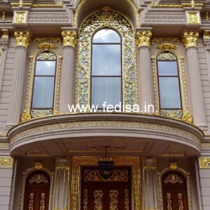 Contemporary Luxury Hotel Front Architecture No-5979