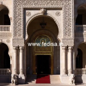 Luxury Resort Front Design with LED Lighting No-5982