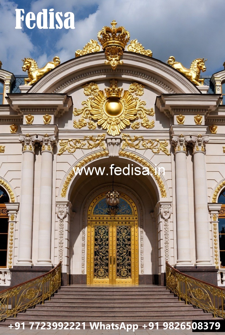 Modern Luxury Hotel Exterior with Elegant Lines No-5983