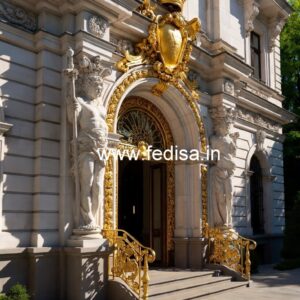 Elegant Luxury Front Facade for Hotels No-5993