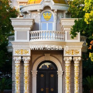 Modern Hotel Entrance Gate Design for Luxury Resorts No-6002