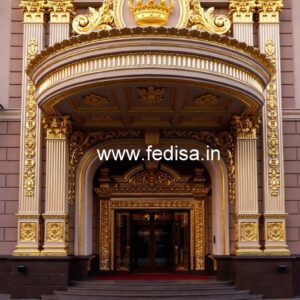 Royal Hotel Gate Design for Five Star Hotels No-6009