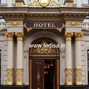Luxury Resort Entrance Gate Design Inspiration No-6011